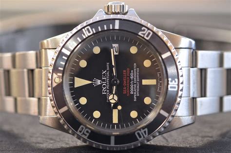 rolex sea dweller scritta rossa 2019|bob's rolex sea dweller.